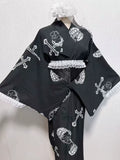 Japanese Yukata Dress – Butterfly Print Kimono Robe