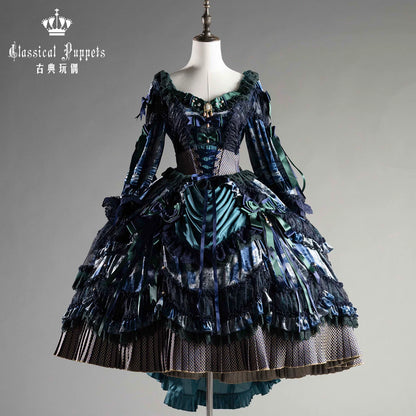 Victoria Garden Velvet JSK & Tea Party OP - Classical Doll Series