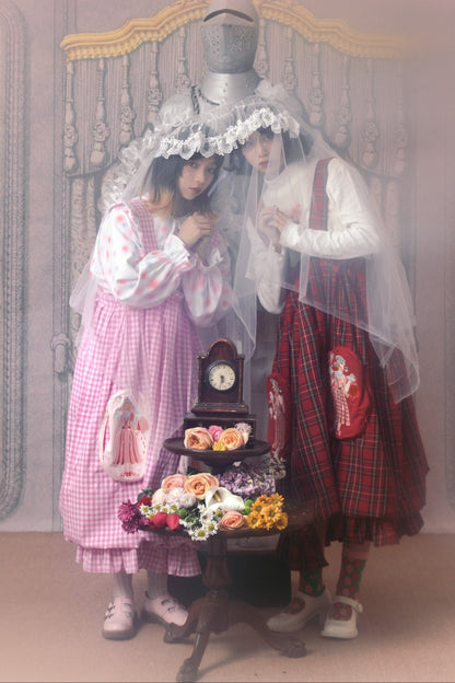 チェックレトロパンツ バルーンサーカス