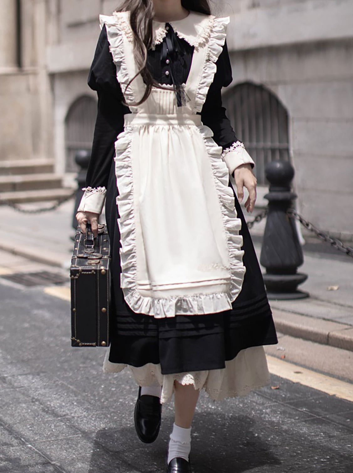 Maid Retro Angelina Dress Elegant Set