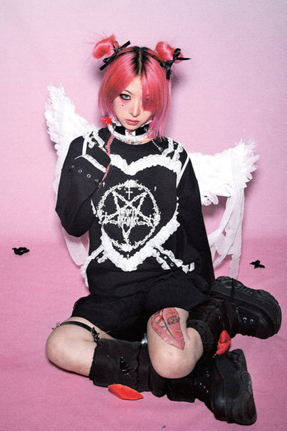 Sweatshirt Heartbreaker Loose