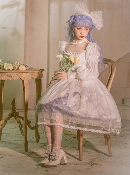 White Super Fairy Elegant Dress