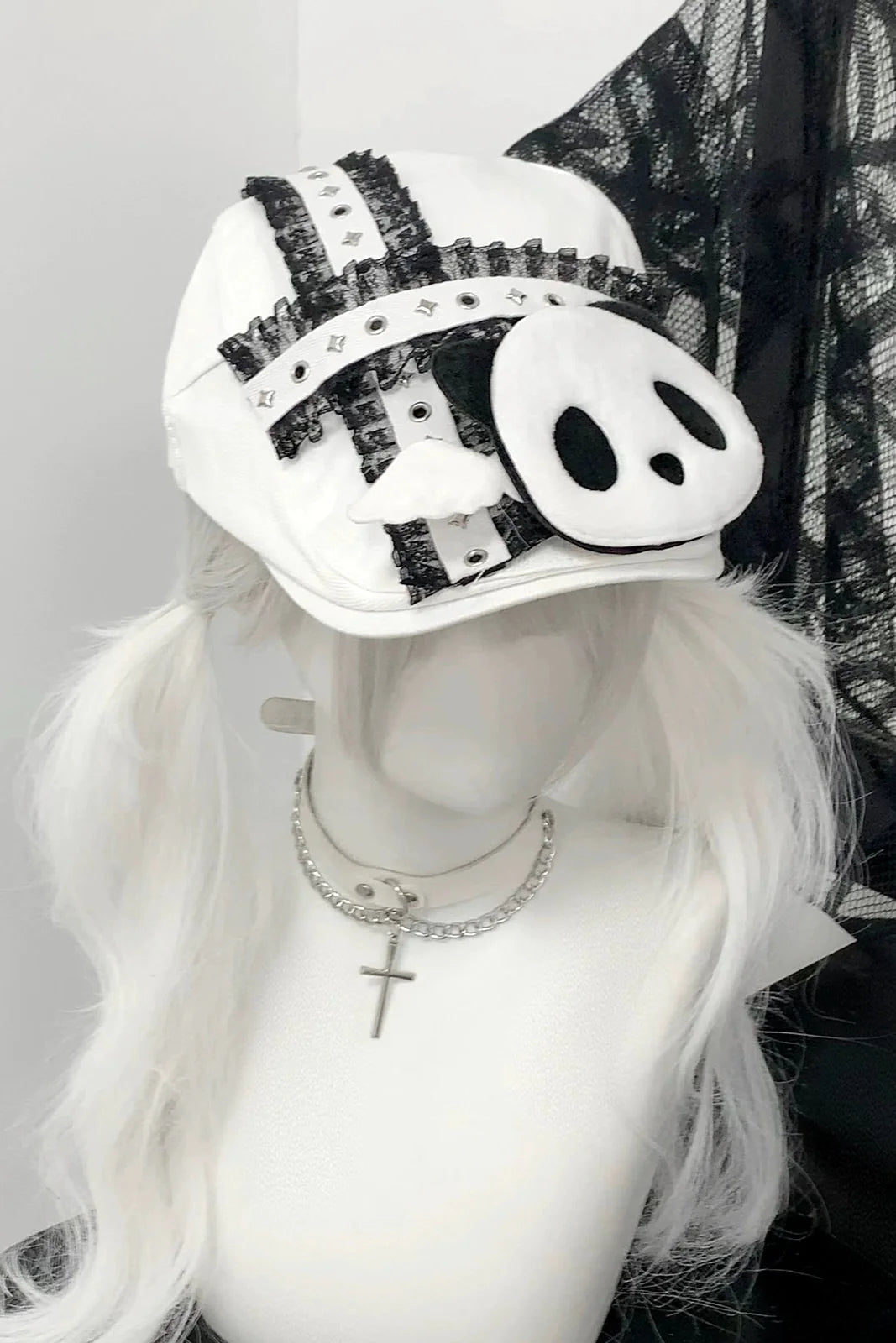 Lace Hat Gothic Subculture