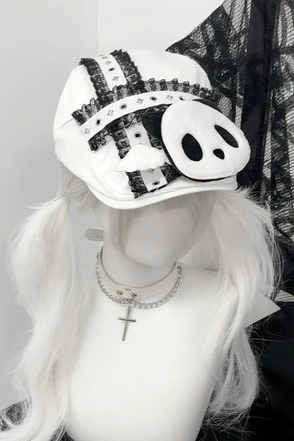 Lace Hat Gothic Subculture