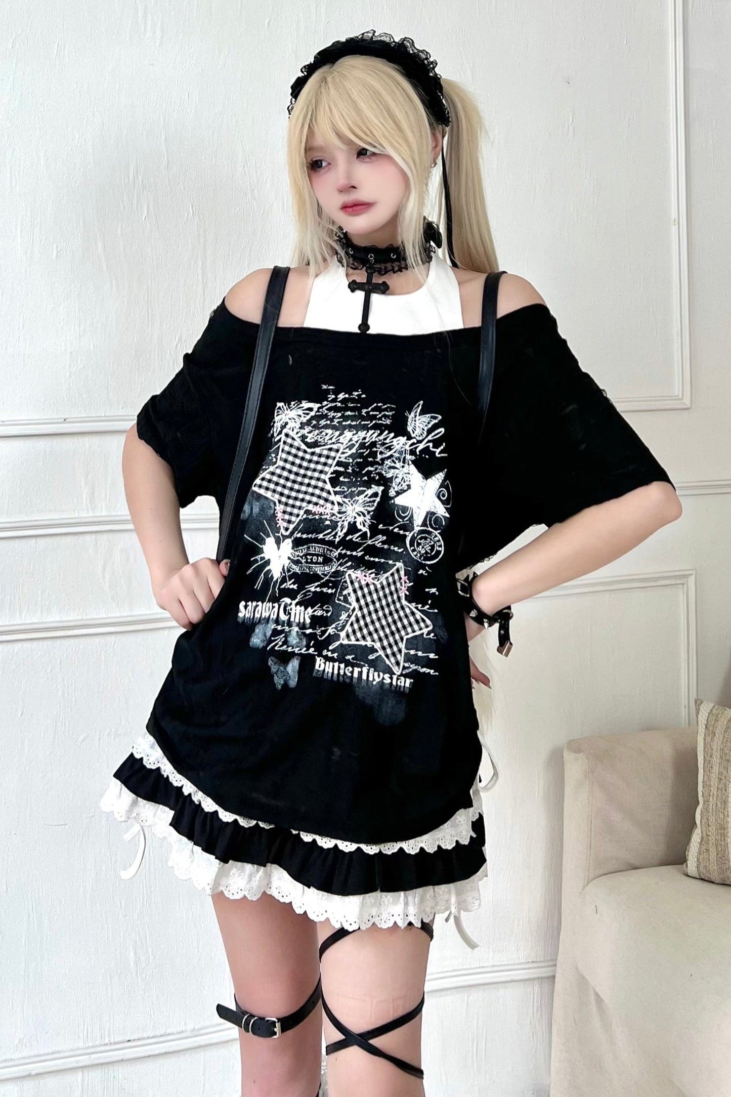 スラッシュTシャツショルダー