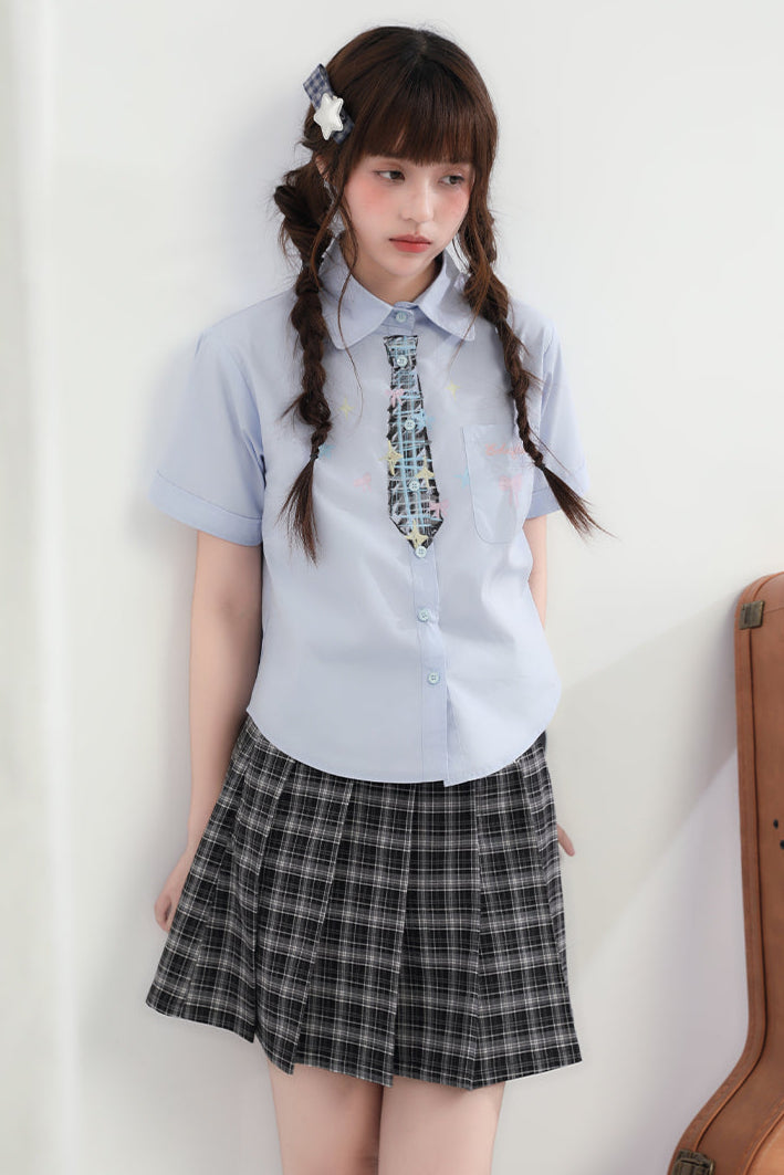 Rock + Hemd College Check