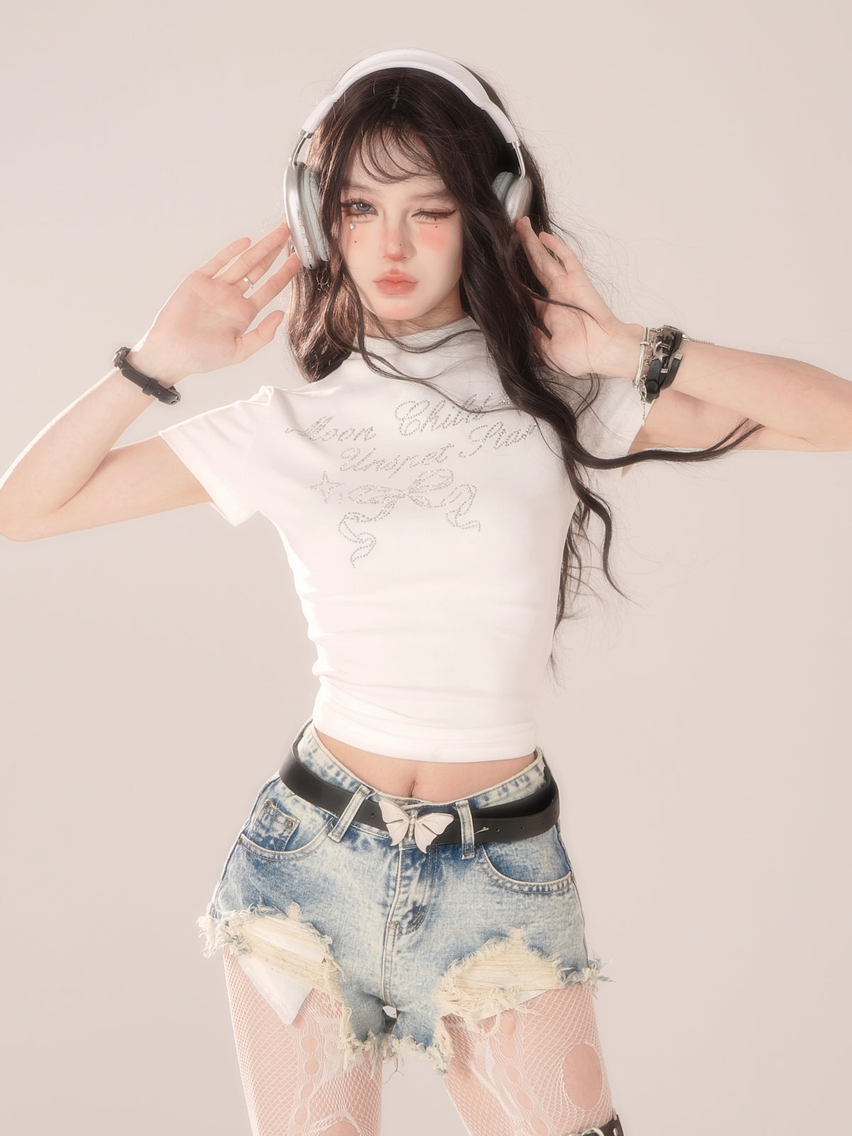 Kragen Breeze Top Kleine Kurze Hohe Ditis