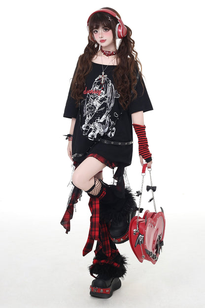 T-Shirt Mädchen Crazy Rock