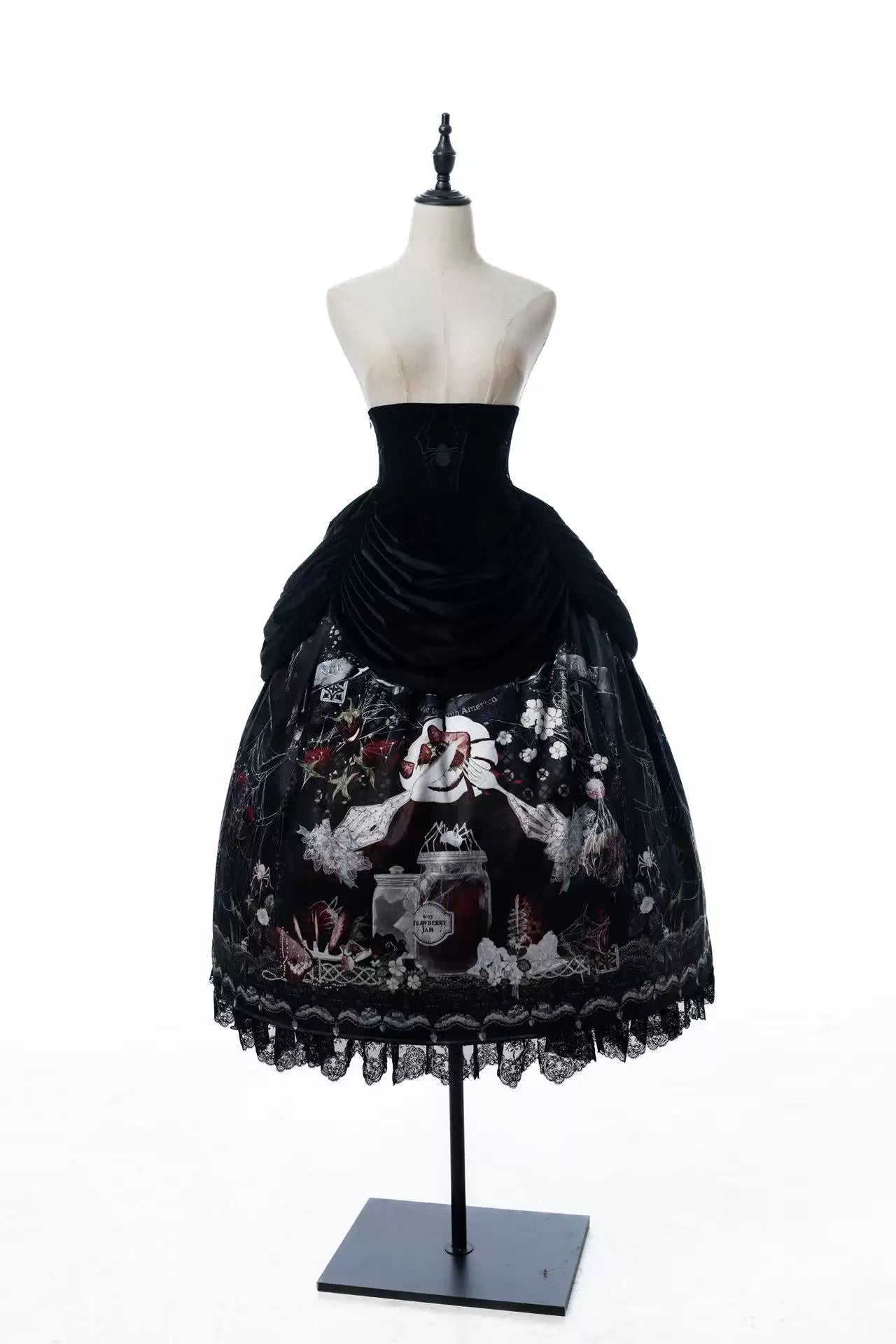 Hunting Monster Strawberry Series – Velvet Lolita Dress / SK / Coat / Top
