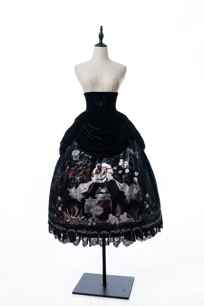 Hunting Monster Strawberry Series – Velvet Lolita Dress / SK / Coat / Top