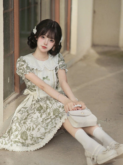 レースフリルロリータドールレトロ