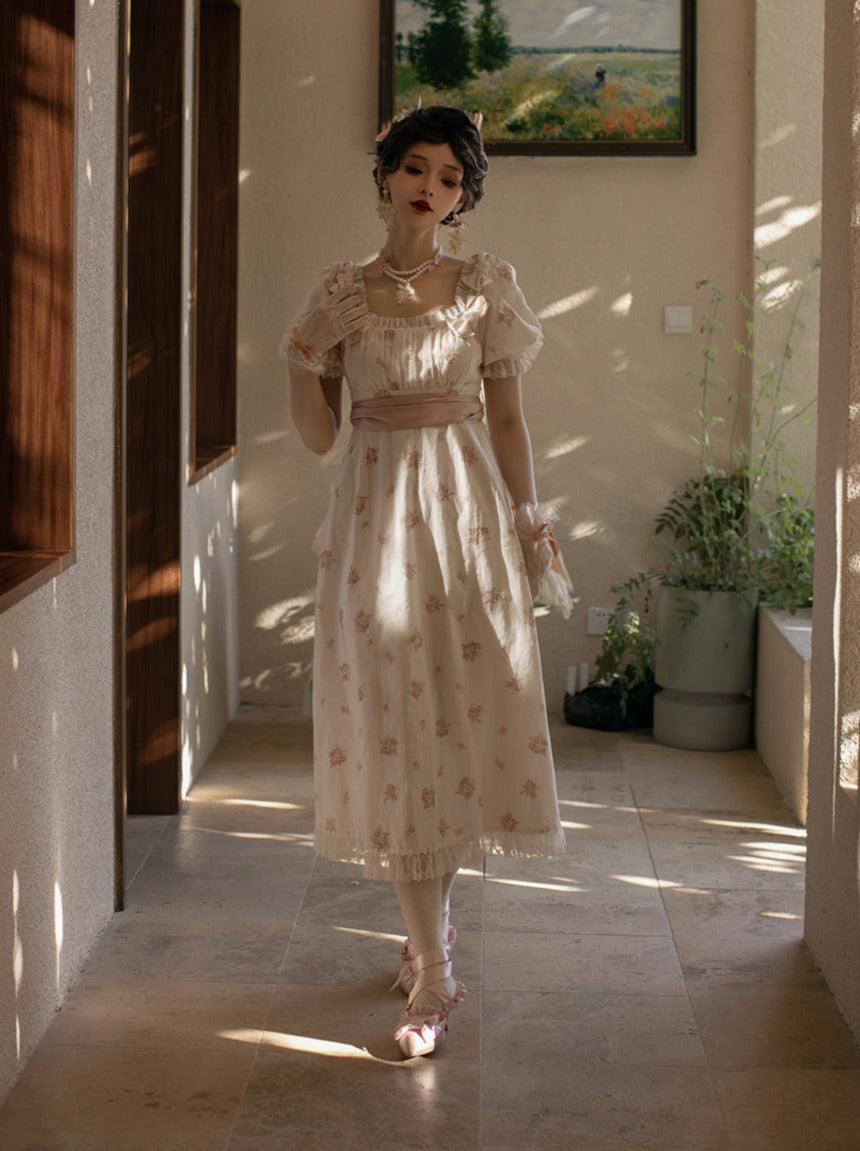 Blooming Antique Group West Ribbon Rory Ta Dress