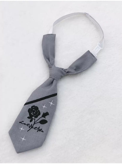 Shirt Beere Lange Wilde Ärmel + Puff Shirt Ärmel Kuchen Krawatte Rock Set Hosenträger Tutu