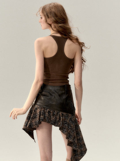 ホットガール サスペンダー ニットベスト キャミソール