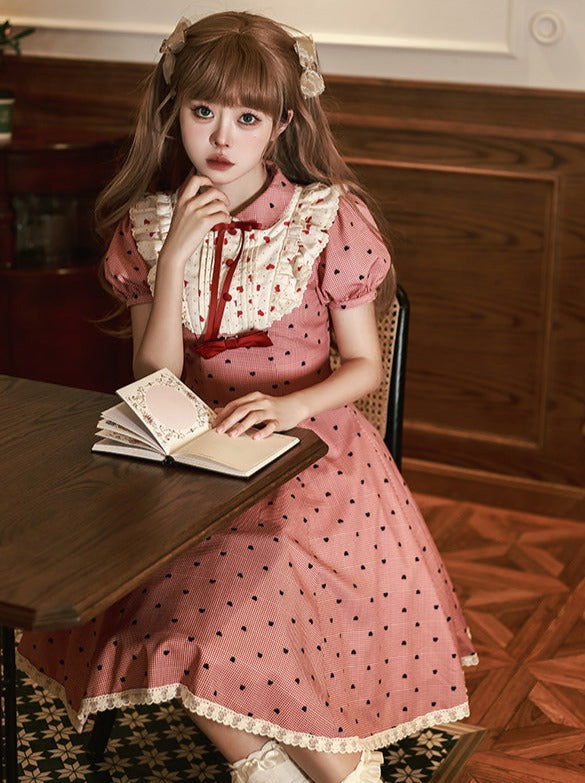 Dress Dot Sweet Retro Lolita