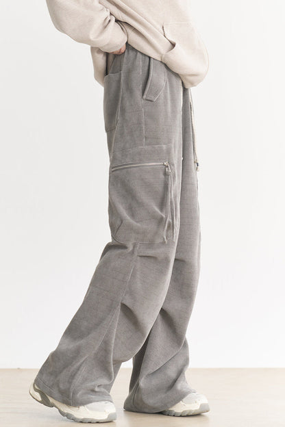 カジュアルワイドミュージアムレッグパンツ レディース グラビティ