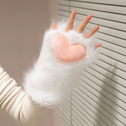 Kawaii Cat Paw Gloves - Anime Cosplay Furry Gloves with Sound Effects