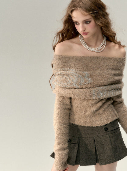 Mode Off-the-Shoulder Rose Top