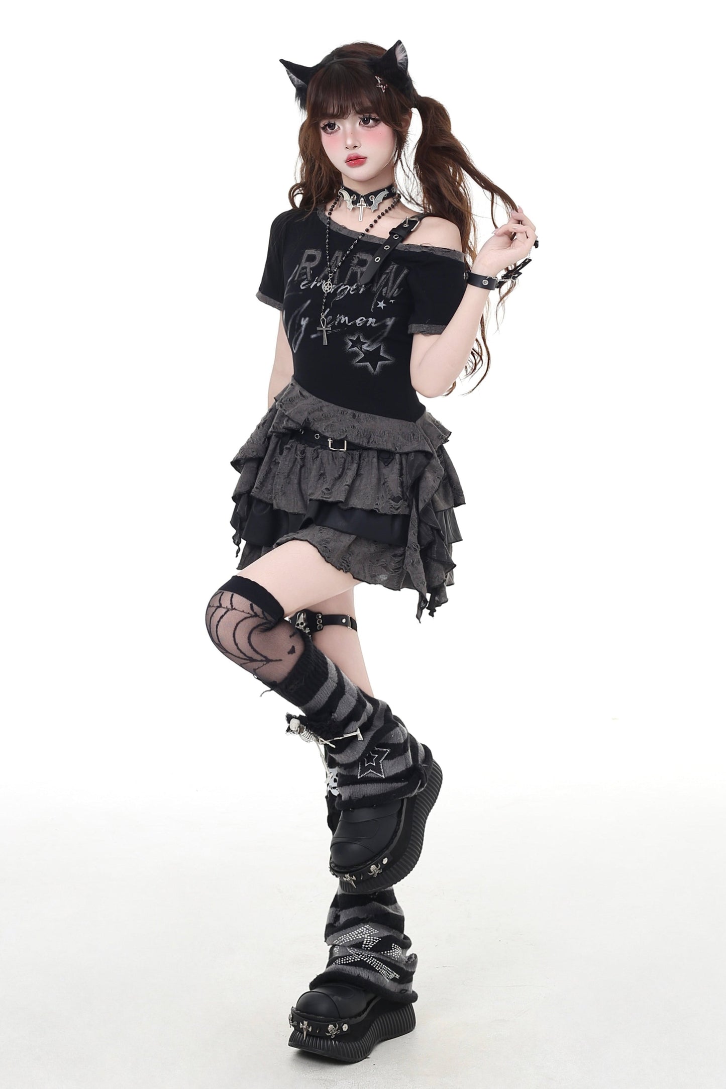 女神Tシャツ ナイトストラップレス