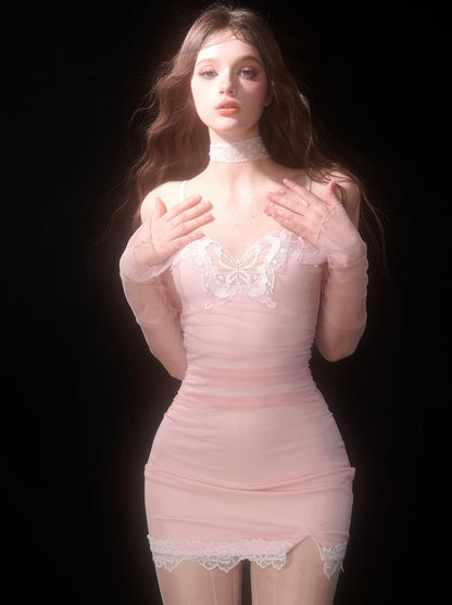 Dress Shoulder Hip Bag Fit Slim One Line