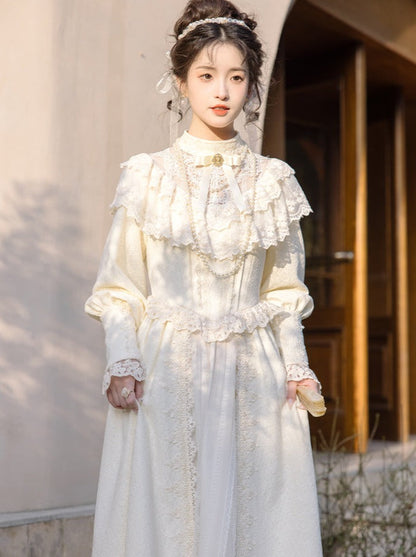 Lolita Dress Retro Ruffled Elegant