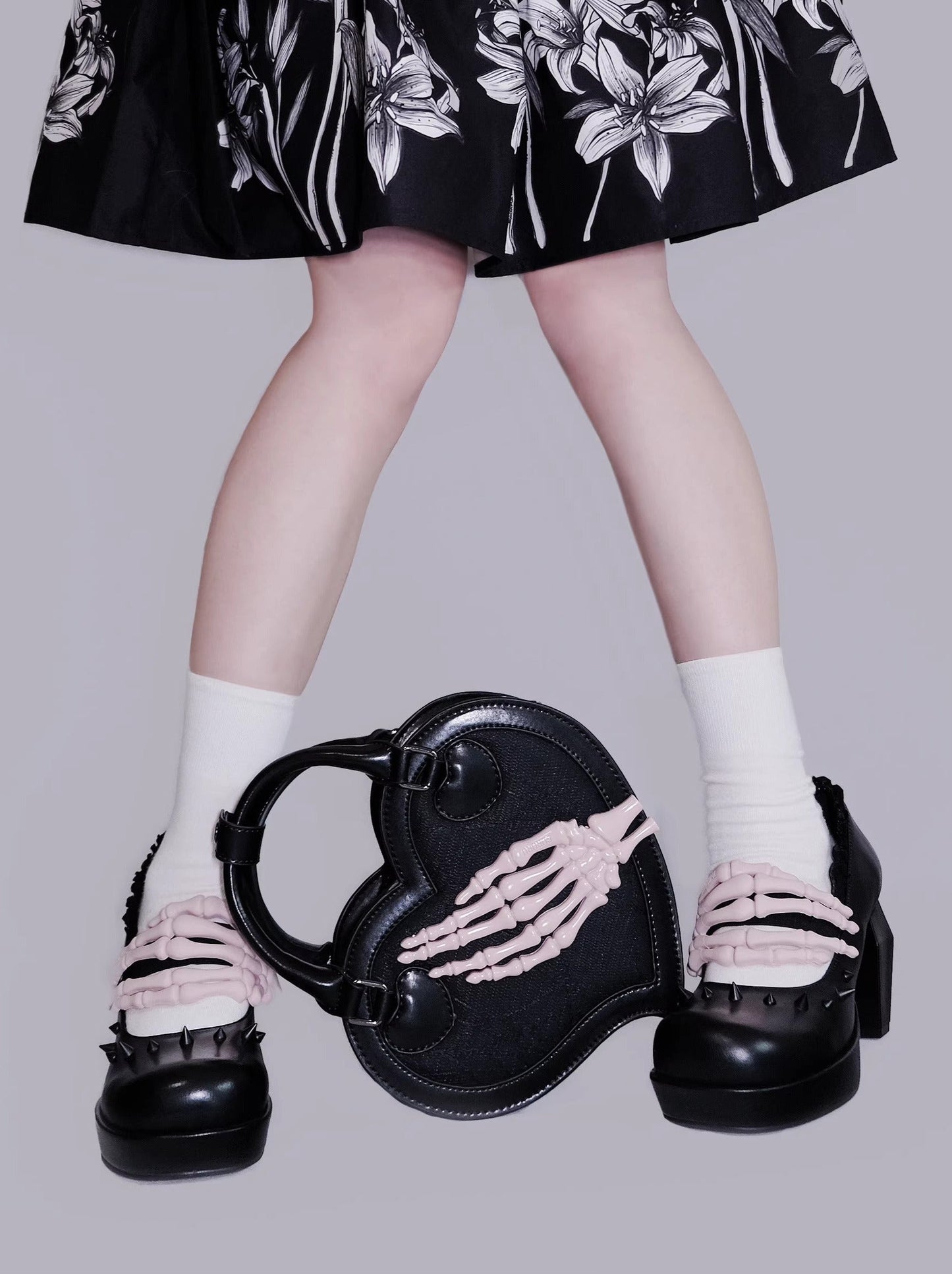 ハートトワイライトインビテーションクロウスカルバッグ