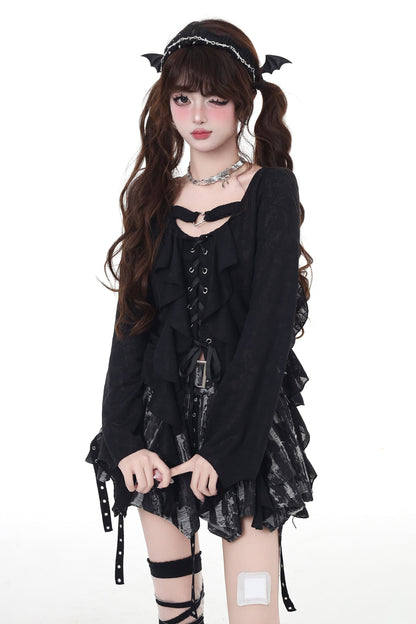 デザインシャツ スウィート フリル クール