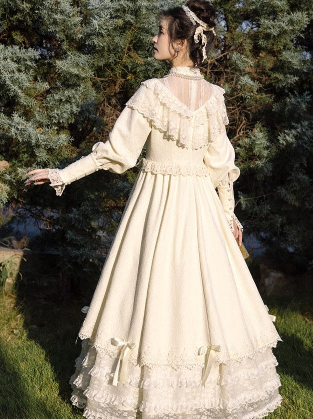 Lolita Dress Retro Ruffled Elegant