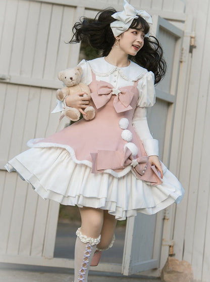 カラースカート ドールサス スウィートロリータトップ ボンボン