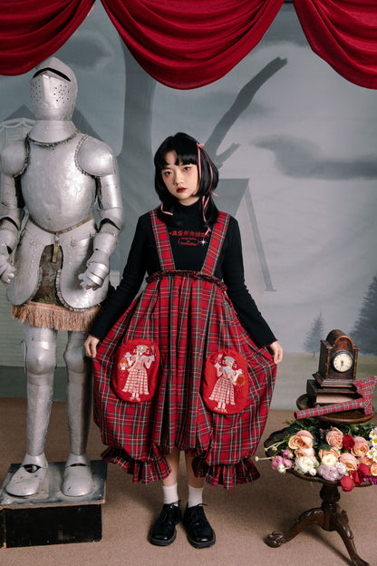 チェックレトロパンツ バルーンサーカス