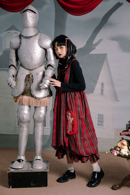 チェックレトロパンツ バルーンサーカス