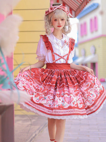 ベリーフライドラビットドレスロリータセット