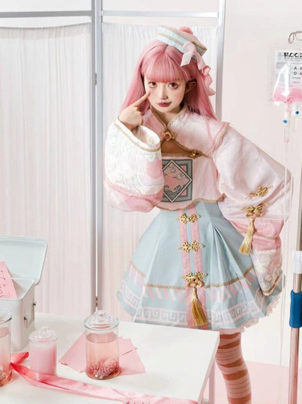 スイートハット予約シージャケット+キョン+ピンリボン製品クロリー+ドレスリトル