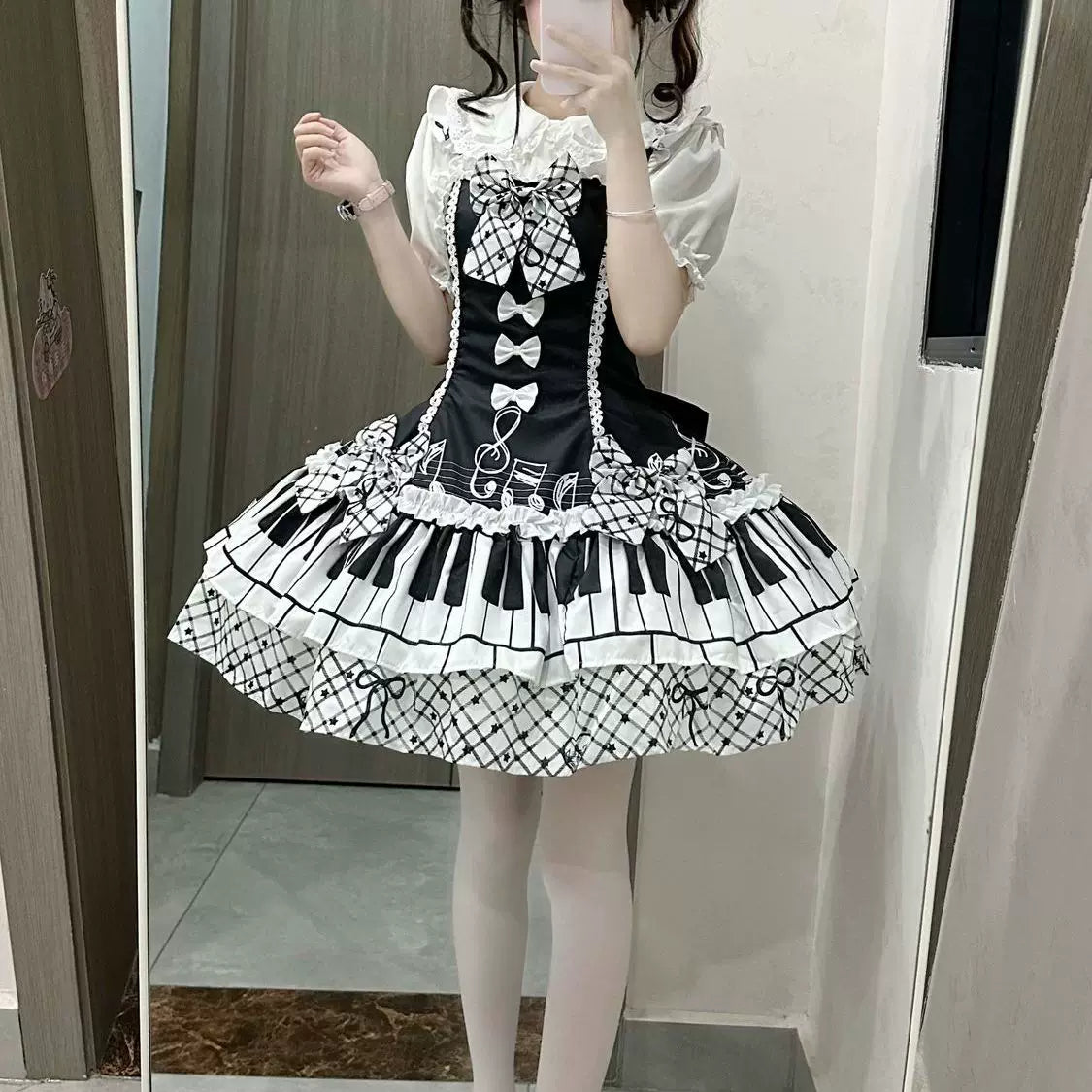 Timeglow Six-Panel Printed Lolita JSK Dress