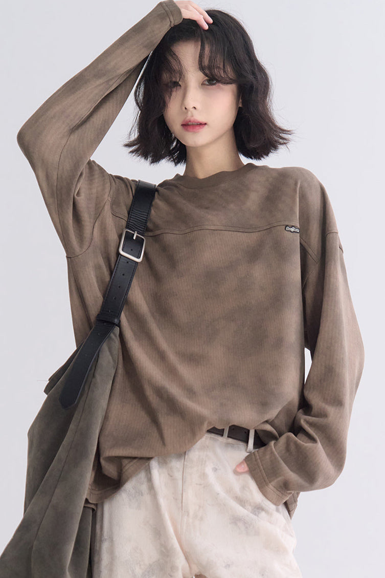 ロングフィットスリーブルーズTシャツ