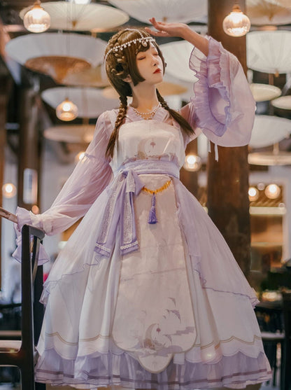 ロリータナイト三日月吊り下げドレスセット