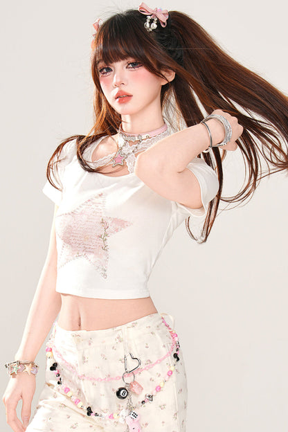 スターポジティビティTシャツ