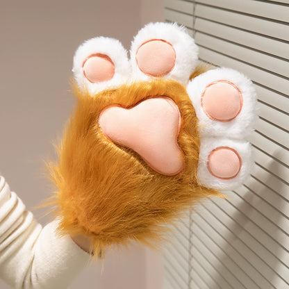 Kawaii Cat Paw Gloves - Anime Cosplay Furry Gloves with Sound Effects