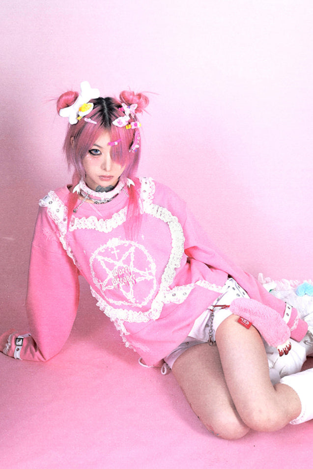 Sweatshirt Heartbreaker Loose