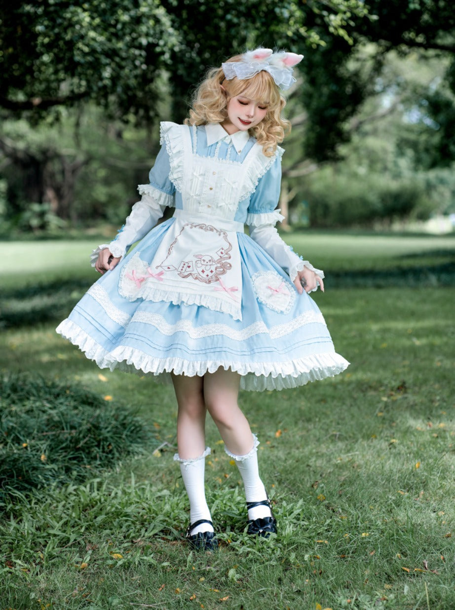 Six Lolita Dresses Apron Sweet