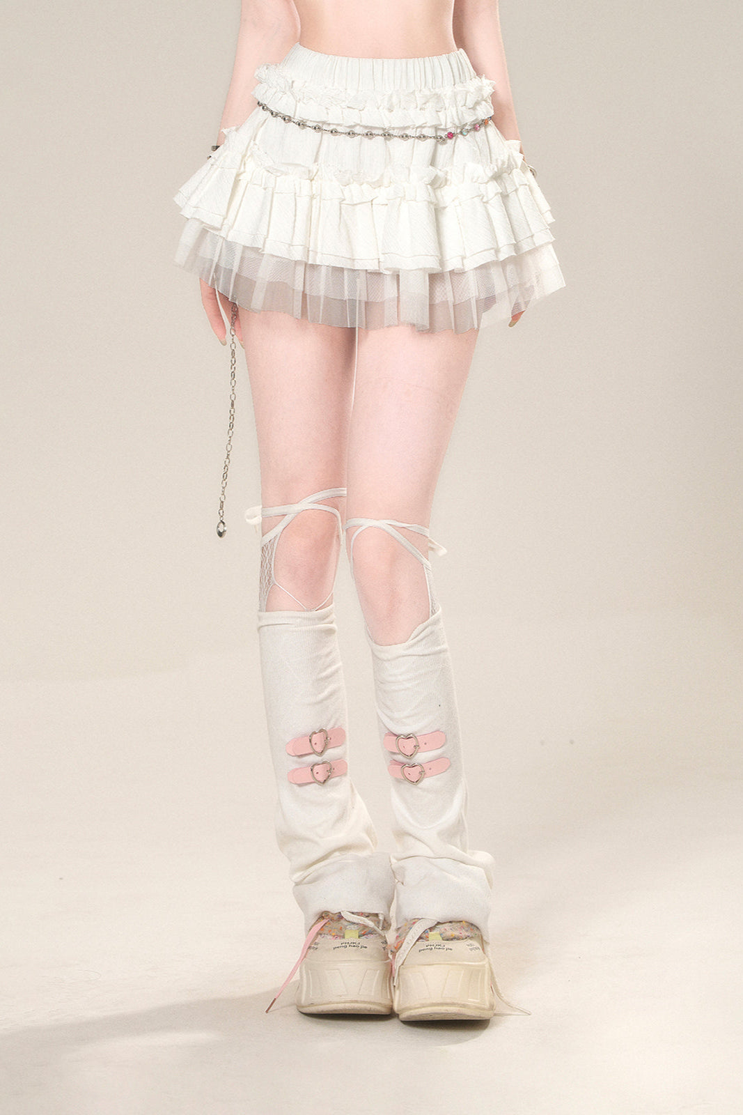 メッシュスカート フロウ ミニ