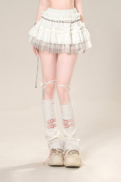 メッシュスカート フロウ ミニ