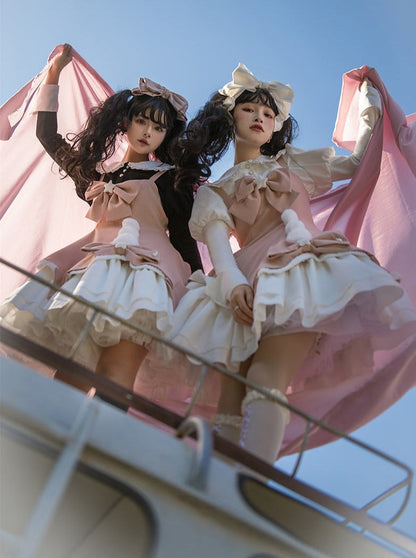 カラースカート ドールサス スウィートロリータトップ ボンボン