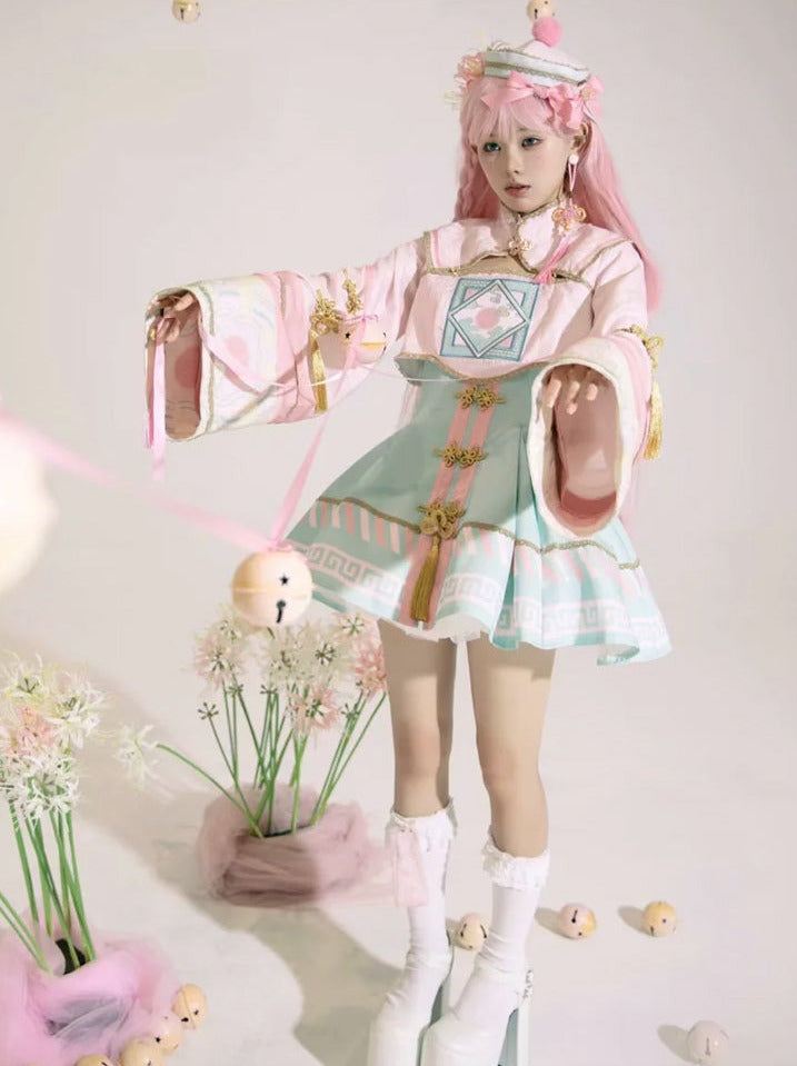 スイートハット予約シージャケット+キョン+ピンリボン製品クロリー+ドレスリトル