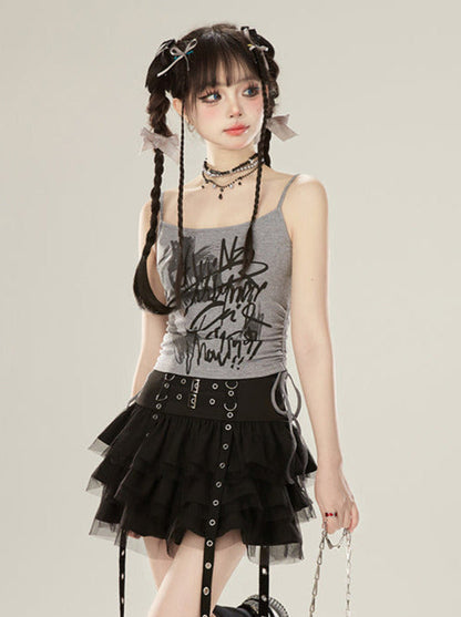 Niedriges amerikanisches Camisole-Grade-String-Style