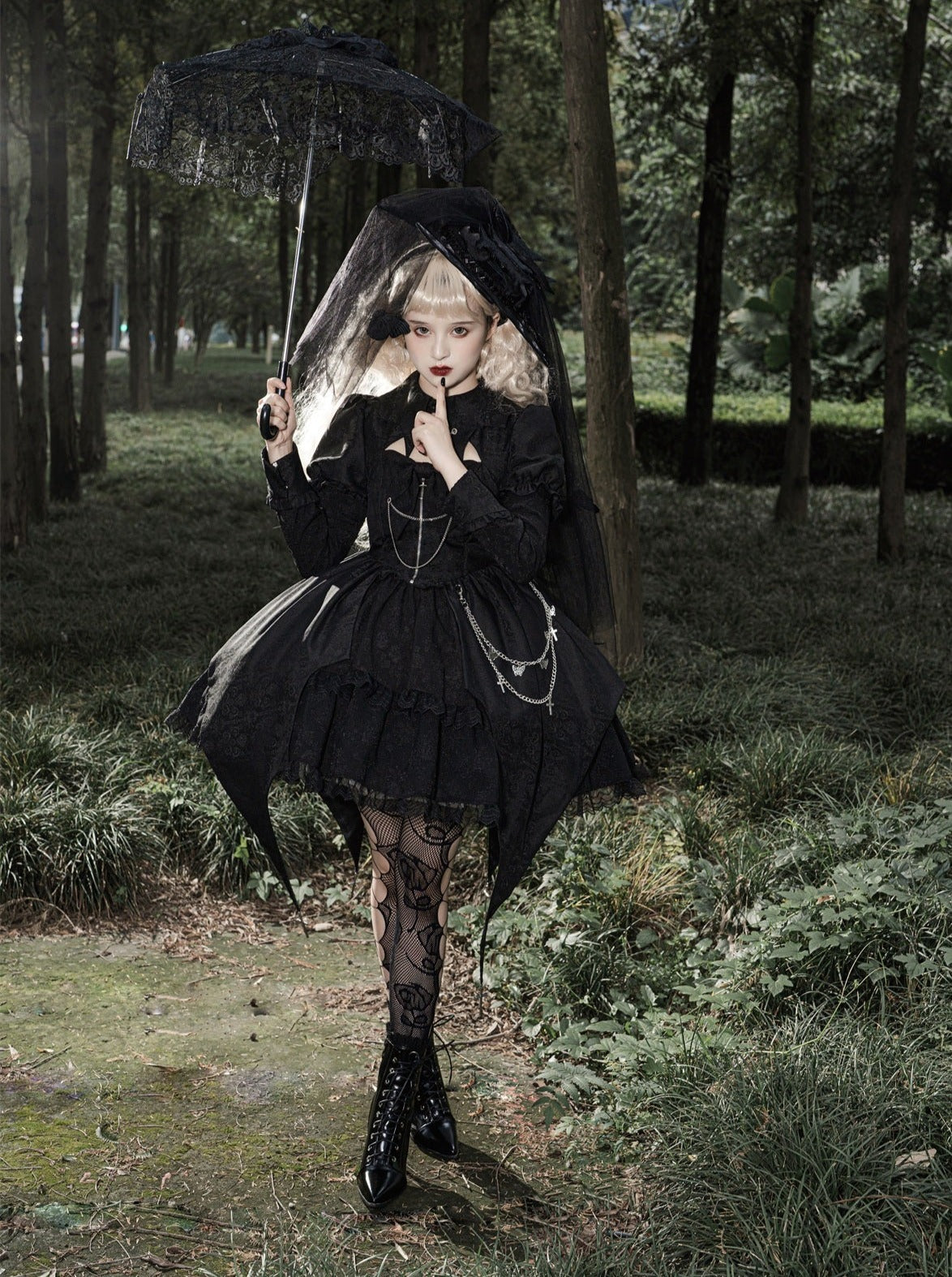 Dark Lolita Vampire Gothic Dress