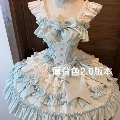 Dessert Chef Bavarois Gradient Train Lolita JSK Dress
