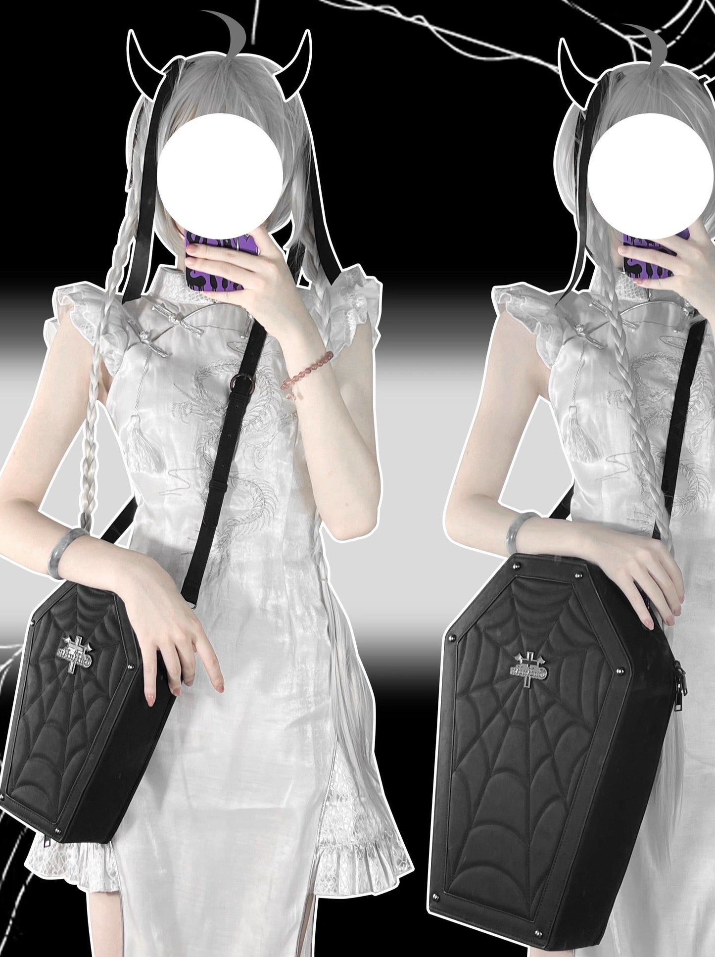 棺の痛みクロスバッグスパイダー