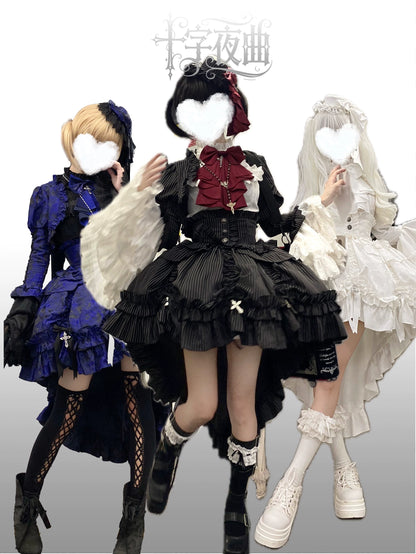 IS ME Nocturne Cross Gothic Lolita Dress Set