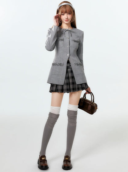 ウエストジャケットデザインフレンチマークガーリー